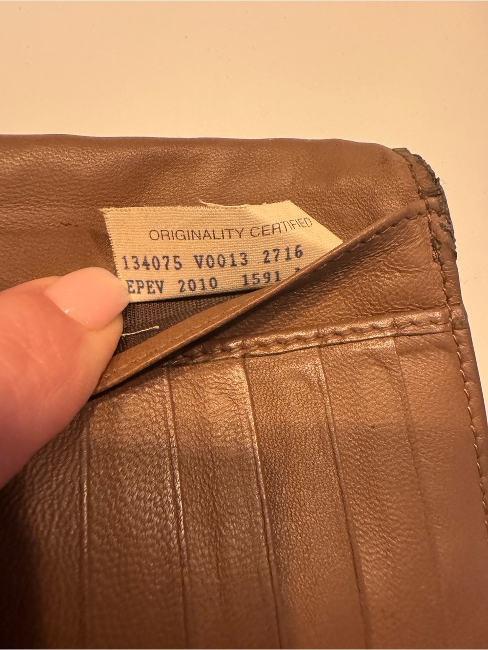 Bottega Veneta Taupe Intrecciato Leather Long Wallet - Picture 8 of 10